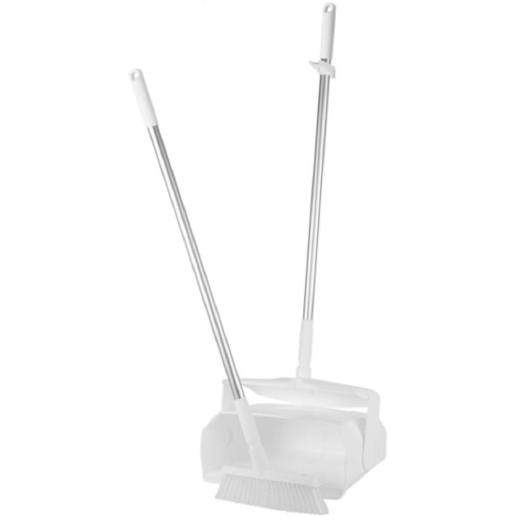 DUSTPAN SET 370mm Closable WHITE