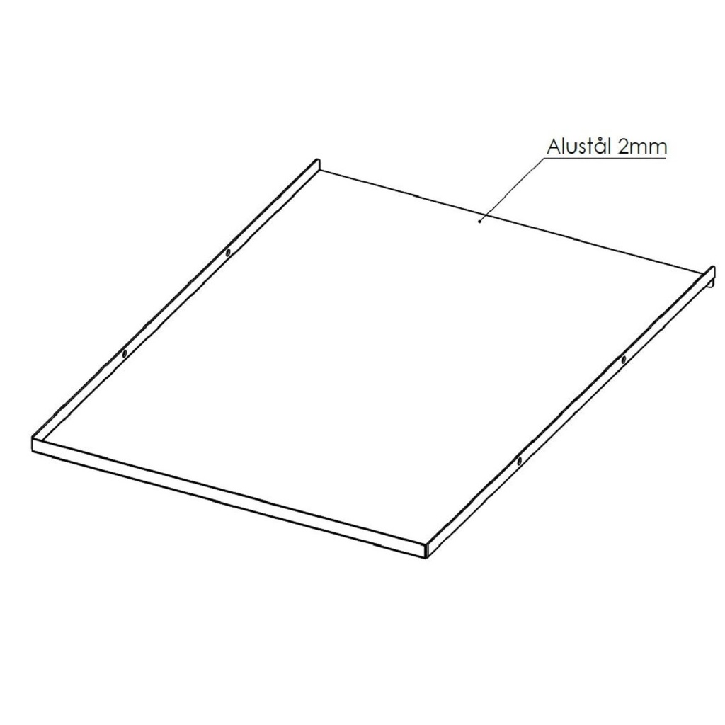 LID 50x70 3 sidor upp OptiShield®