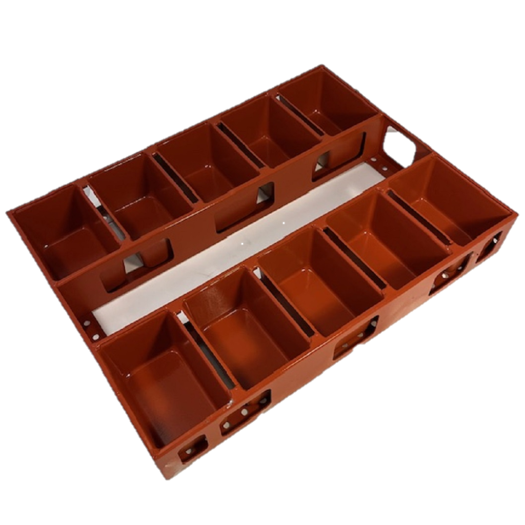 [DDRX-24006-re] FORMSETT 47x63 10x1,4L DD-type 160mm SPLIT 400g RilonElast **OUTLET**