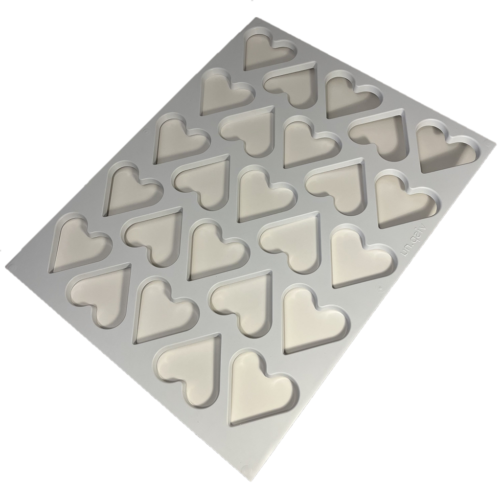 UTSTIKKER 45x60 HJERTE 25x 75x98x10mm Plast