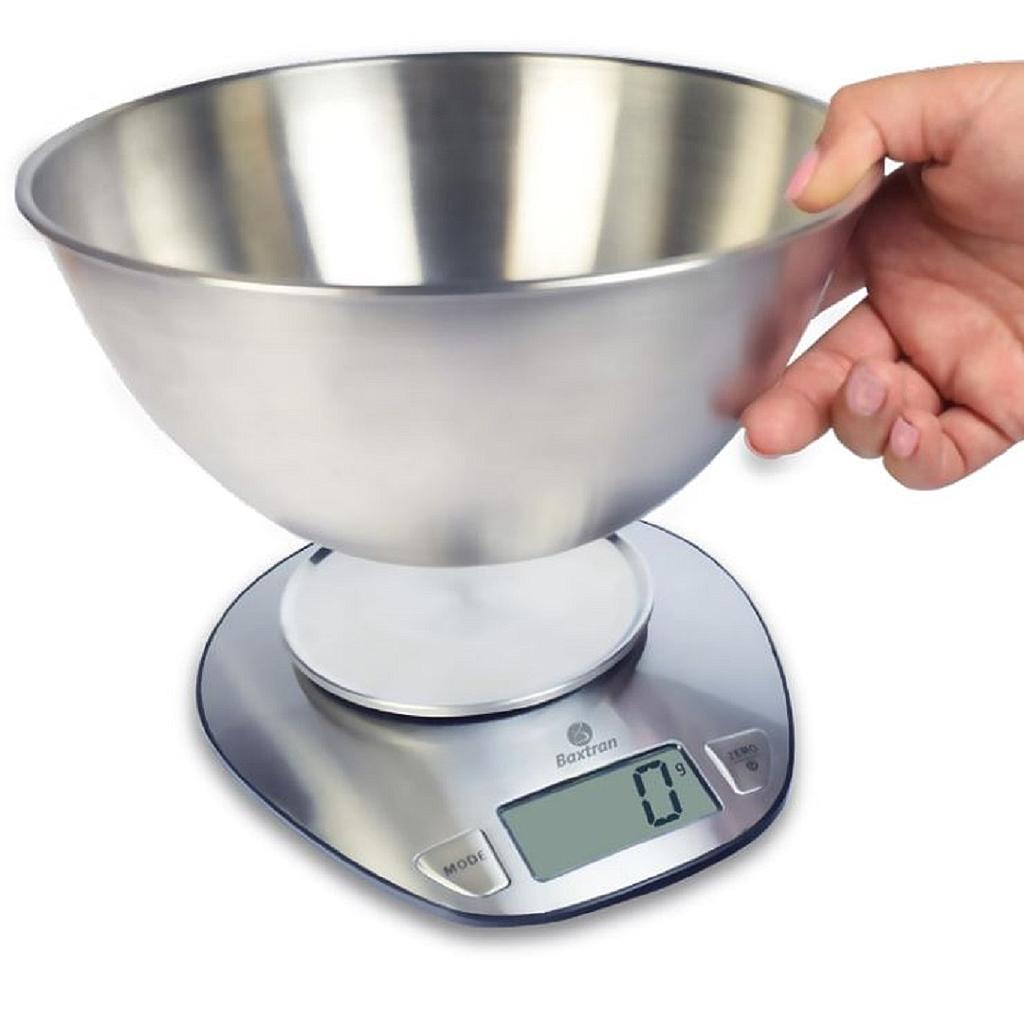 [GI-KS261028] VÆGT 5kg/1g Baxtran Løs Veje Ø205x95mm