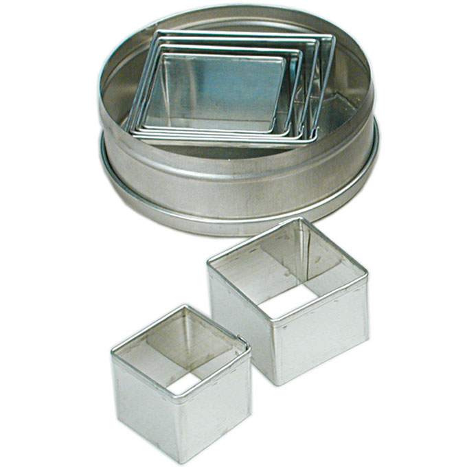 UTSTICKARE KVADRAT 6-set