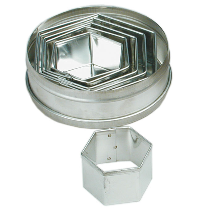 [PI-STP55L] CUTTER HEXAGON 6-set