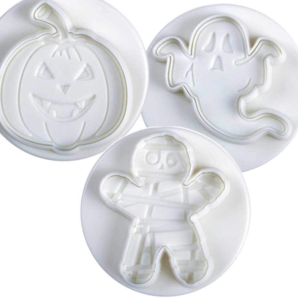 [PI-NO3018] CUTTER HALLOWEEN 3-set (Halloween pumpkin, Ghost, Mummy)