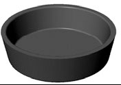 STEKPLATTA Pavoni Cookmatic RUND 16st ø68x18mm