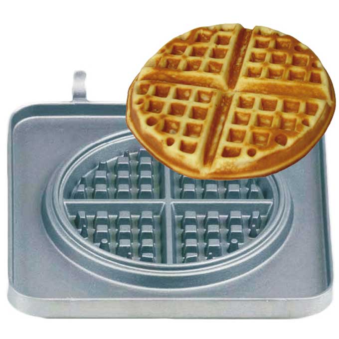 STEKEPLATE BELGISK RUND 'BakingSystem' **OUTLET**