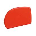 SCRAPER 120x80mm 1 side rounded