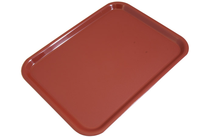 SERVING TRAY LUNCH 33x43 Dark RED **OUTLET**