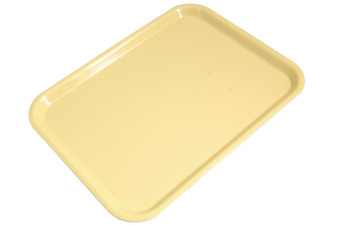 [VO-4333-08] SERVERINGSBRETT LUNSJ 33x43 PP-plast GUL **OUTLET**