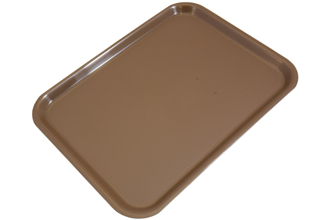[VO-3628-01] SERVING TRAY CAFÉ 28x36 BROWN **OUTLET**