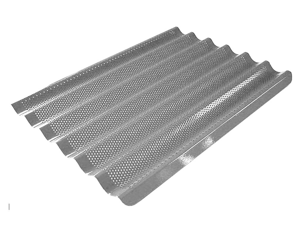 FLUTED TRAY 46x61 6 BAGUETTE