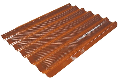 FLUTED TRAY 45x60 6 BAGUETTE RilonElast