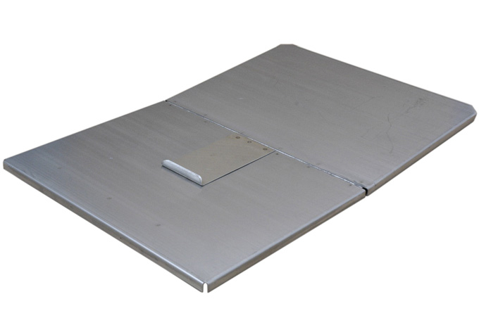 [LIRX-Deckel-A] LID 40x60 1/2 opening Incl stop