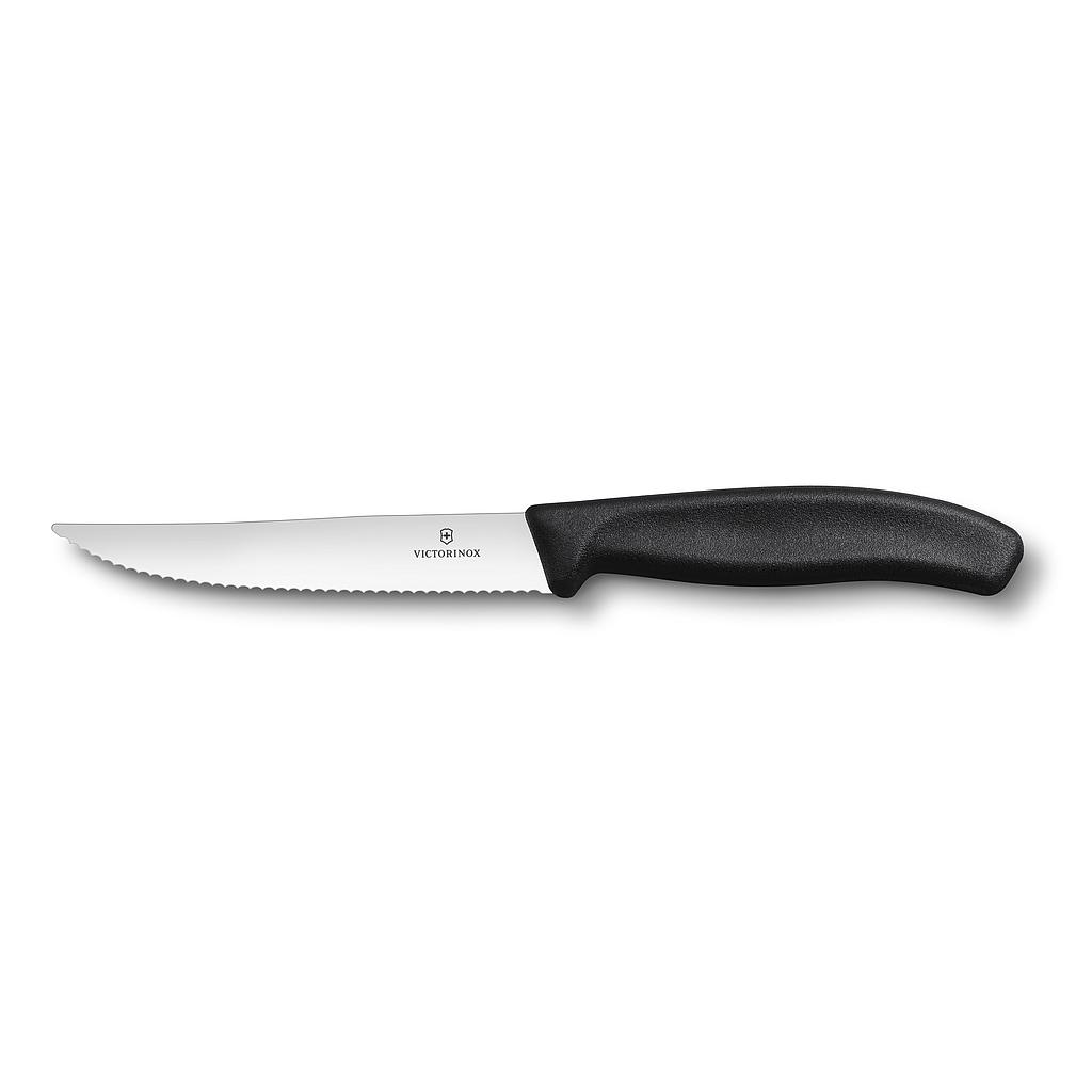 PIZZAKNIV 120mm Sagtandet med spets VICTORINOX 
