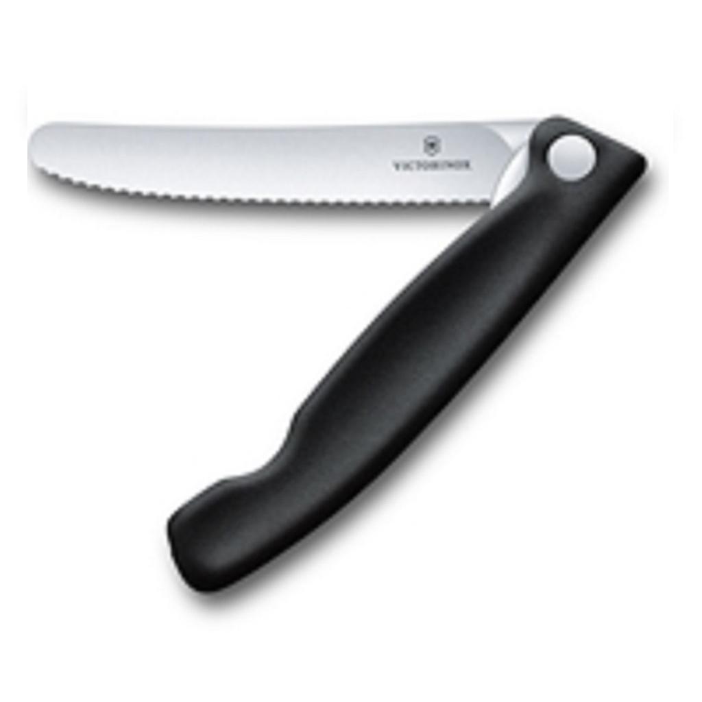 [VX-67833FB] FOLDABLE KNIFE 110mm Serrated Round tip VICTORINOX