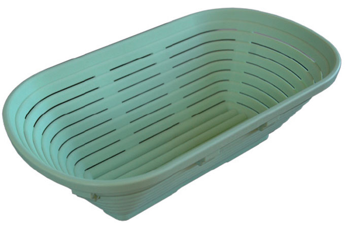 [HB-AXK340140] PROOFING BASKET BANNETON Plastic LONG 2,3L
