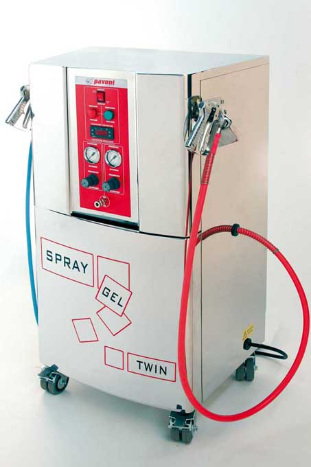 [PI-SPRAYGELTWIN/F] GELESPRUTA Pavoni Twin/F Varm & Kall