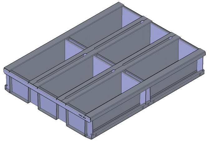 [SLRX-14729-re] FORMSETT 46x61 6x2,6L SL-type 280mm RilonElast