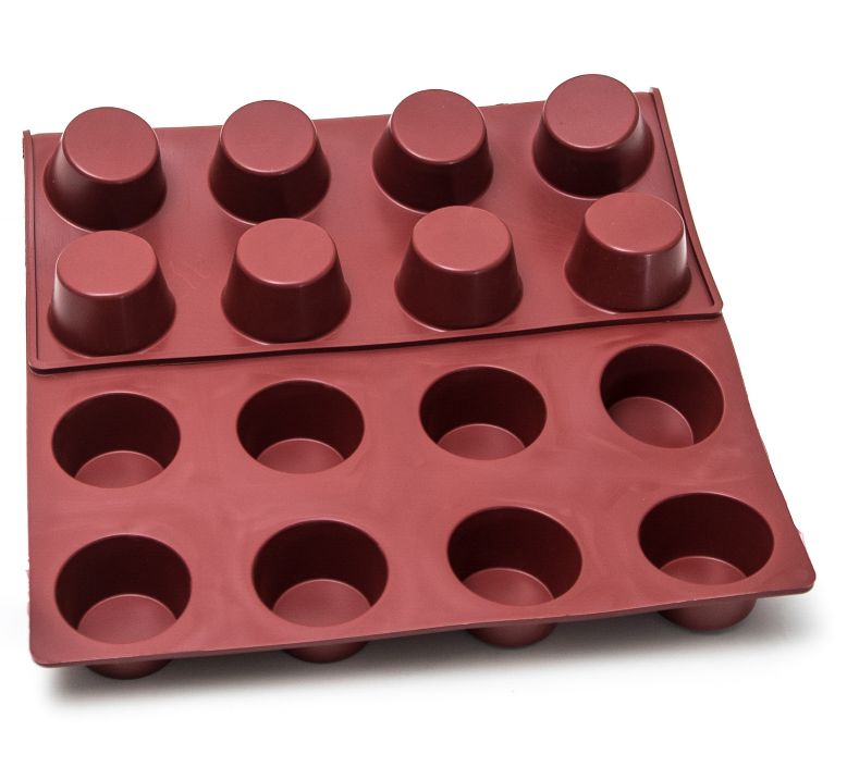 SILIKONMATTE 40x60 MUFFIN 24stk ø67mm 