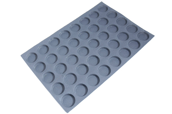 SILIKONMATTA 40x60 RUND 40st ø59mm 