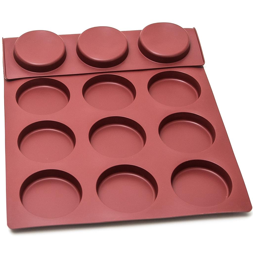 SILIKONMATTE 40x60 RUND 15stk ø100mm 