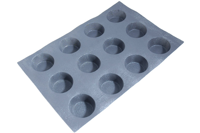 SILIKONMATTA 40x60 RUND 12st ø91mm 