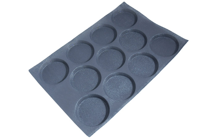[MA-010798] SILIKONMATTA 40x60 RUND 11st ø114mm