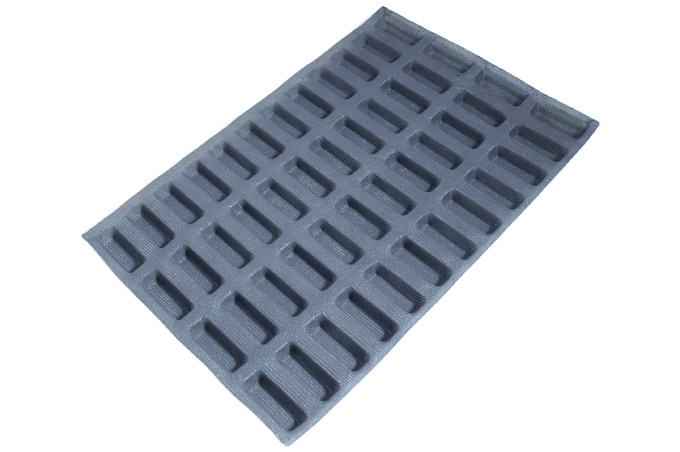 SILIKONEMÅTTE 40x60 ÉCLAIR 48stk 75mm 