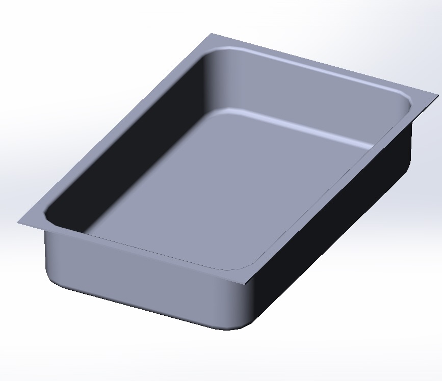 SINGLE TIN PAN 2,2L 280mm Deep drawn FOCACCIA