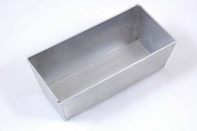 [STRX-10109] BRØDFORM 1,5L 260mm Svejsede hjørner Foldet kant