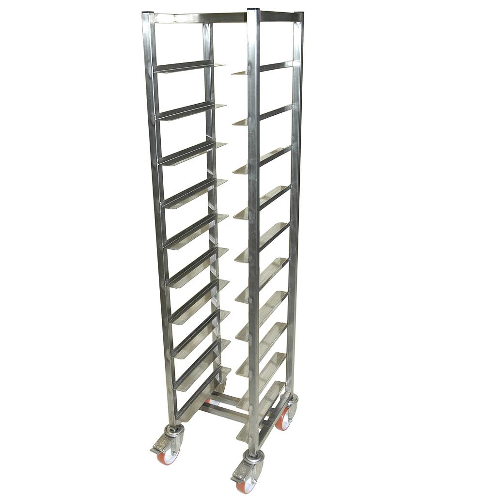 SERVING TRAY TROLLEY CAFÉ 28x36 10-rung