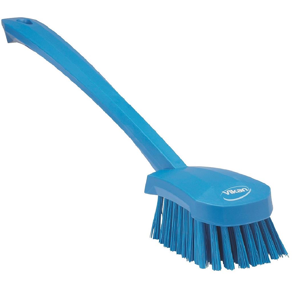 DISH BRUSH 410mm Medium BLUE