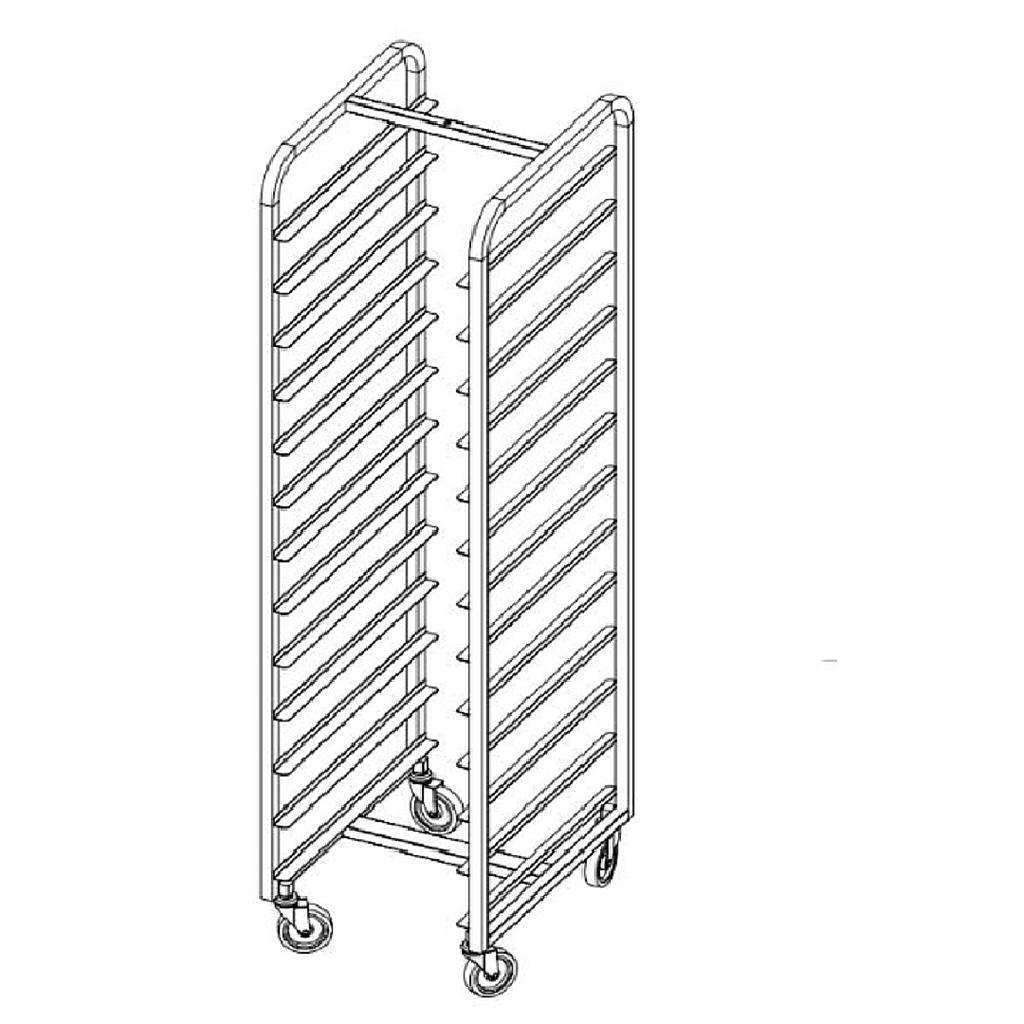 [ORRX-H4060L13] OVNSTIK 40x60 13-stik CHASSIS H-type