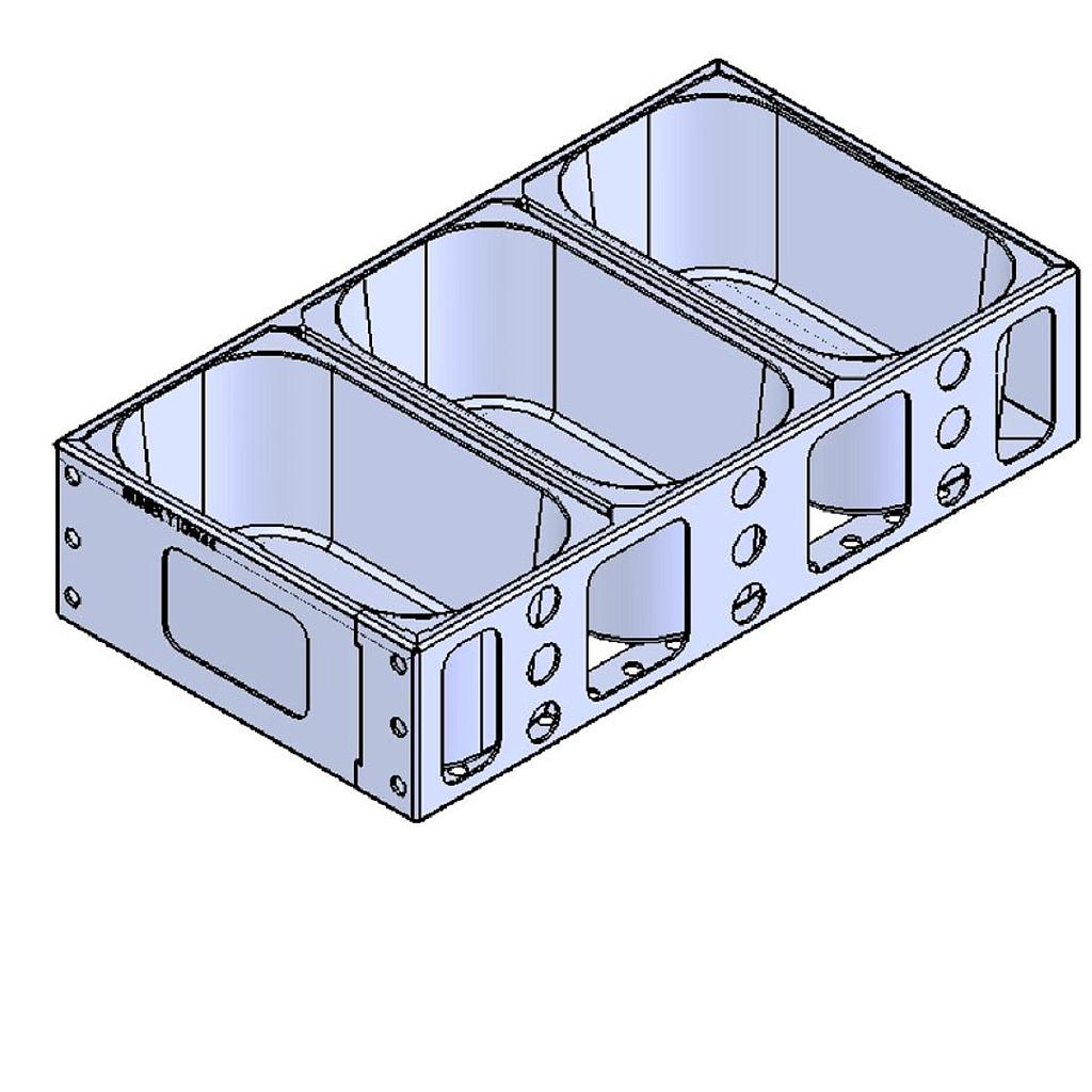 [DDRX-16135] FORMSÆT 46x25 3x2,9L DD-type 233mm FARMHOUSE 800g
