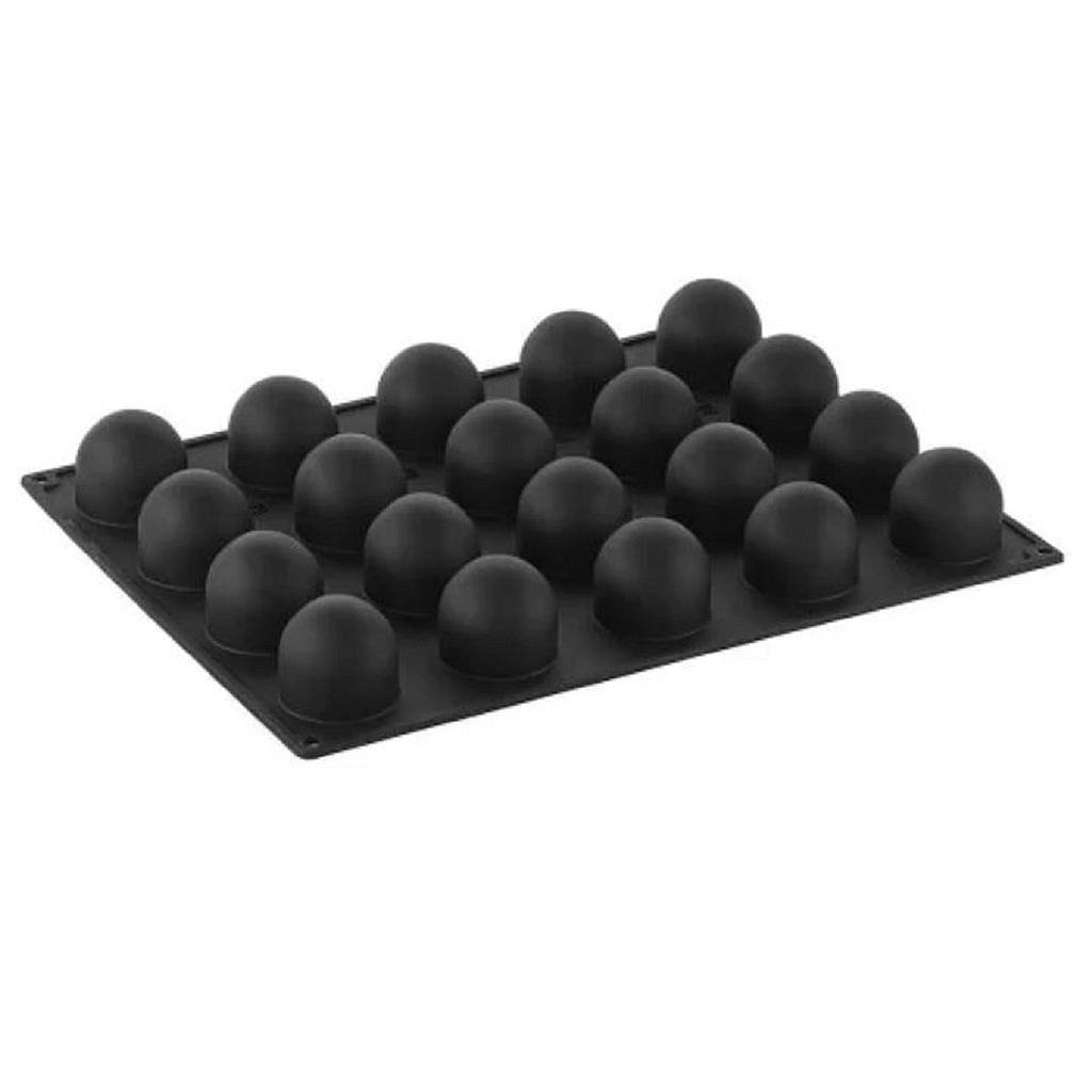 [PI-PX4316S] SILIKONEMÅTTE 30x40 KUGLE 20stk ø50mm