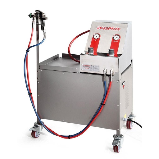 [PI-OVOSPRAY-SCOMP] EGG SPRAYING MACHINE Pavoni Ovospray *Excl. compressor*