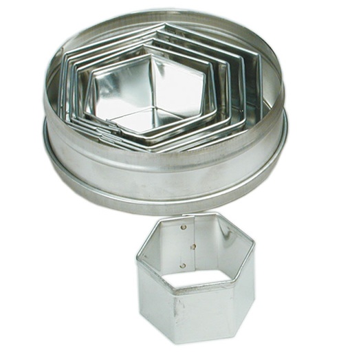 [PI-STP55L] UTSTIKKER HEXAGON 6-sett