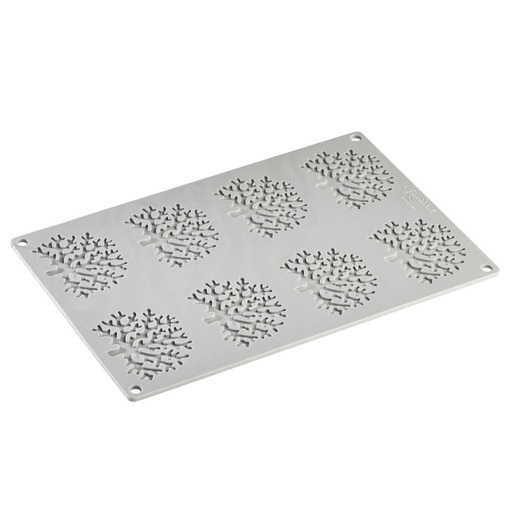[PI-GG027S] SILICONE MOULD 20x30 CORAL 8pcs 75mm