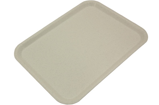 [VO-3628-03] SERVING TRAY CAFÉ 28x36 WHITE **OUTLET**