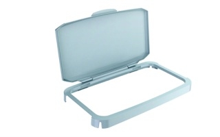 [DB-1800500050] LID to BIN 60L GREY with HINGES 