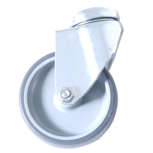 [TR-383303] HJUL KOMPLETT ø75mm Centrumhål Galvaniserat stål