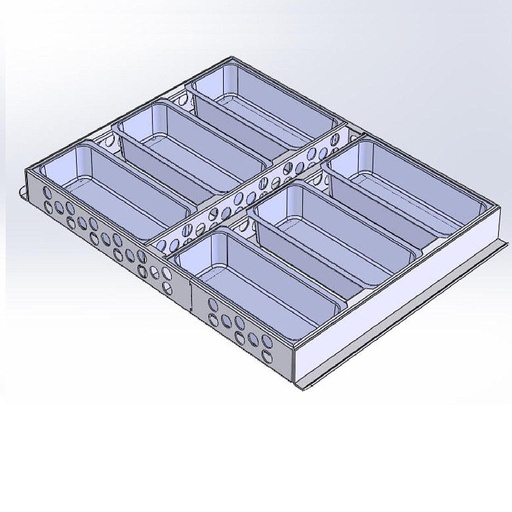 [DDRX-14794-re] TIN SET 50x70 6x1,7L DD-type 283mm RilonElast
