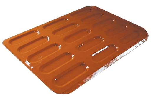[FORX-6068-re] PØLSEBRØDPLATE 47x63 15x 155mm RilonElast **OUTLET**