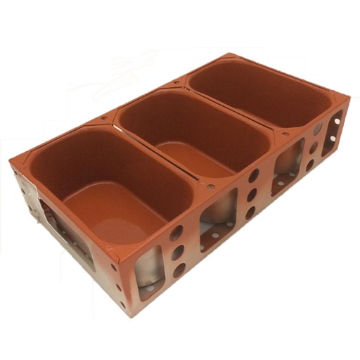 [DDRX-16135-re] FORMSÆT 46x25 3x2,9L DD-type 233mm FARMHOUSE 800g RilonElast