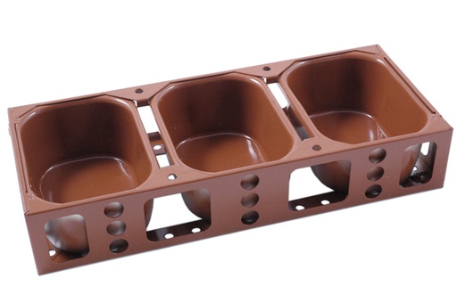 [DDRX-16136-re] FORMSETT 46x19 3x1,6L DD-type 175mm FARMHOUSE 400g RilonElast