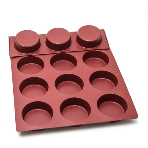 [MA-010665] SILIKONMATTE 40x60 RUND 15stk ø100mm