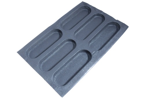 [MA-010796] SILIKONMATTA 40x60 CIABATTA 6st 260mm 