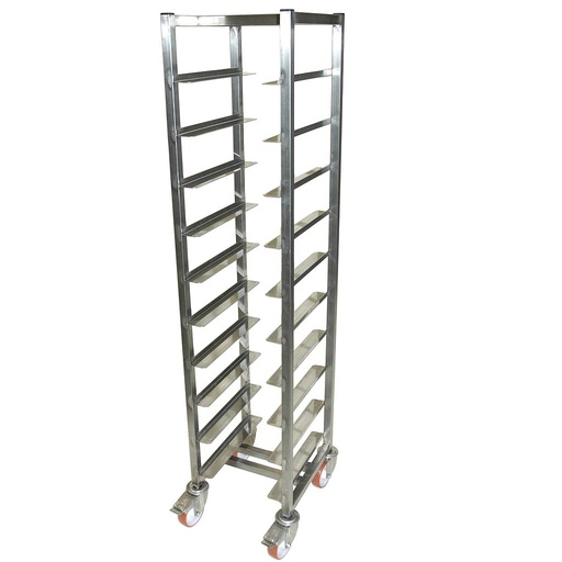 [SRRX-BV3343] SERVING TRAY TROLLEY LUNCH 33x43 10-rung 