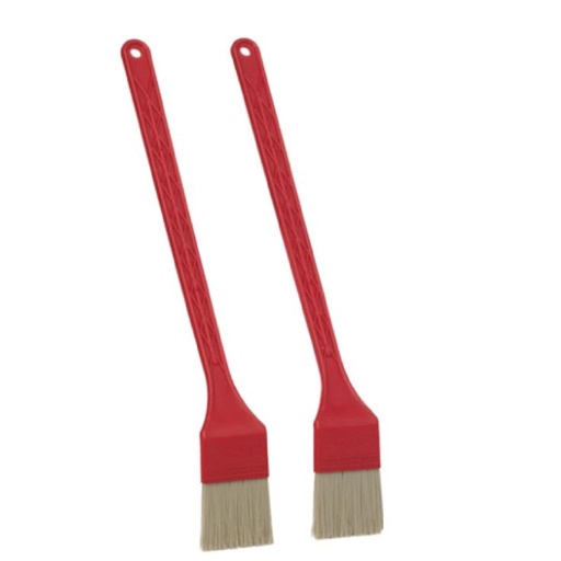 [VK-30024] PENSEL Varmeresistent RØD 2-PACK 