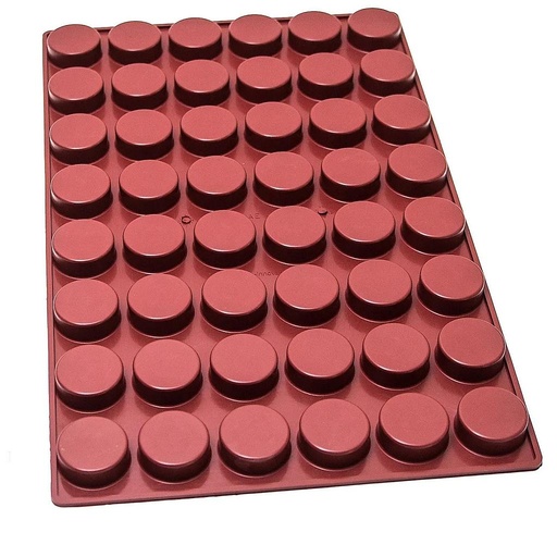 [MA-009189] SILICONE MAT 40x60 CYLINDER 48st ø50mm  